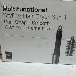 Multifunctional Styling Hair Dryer - Black